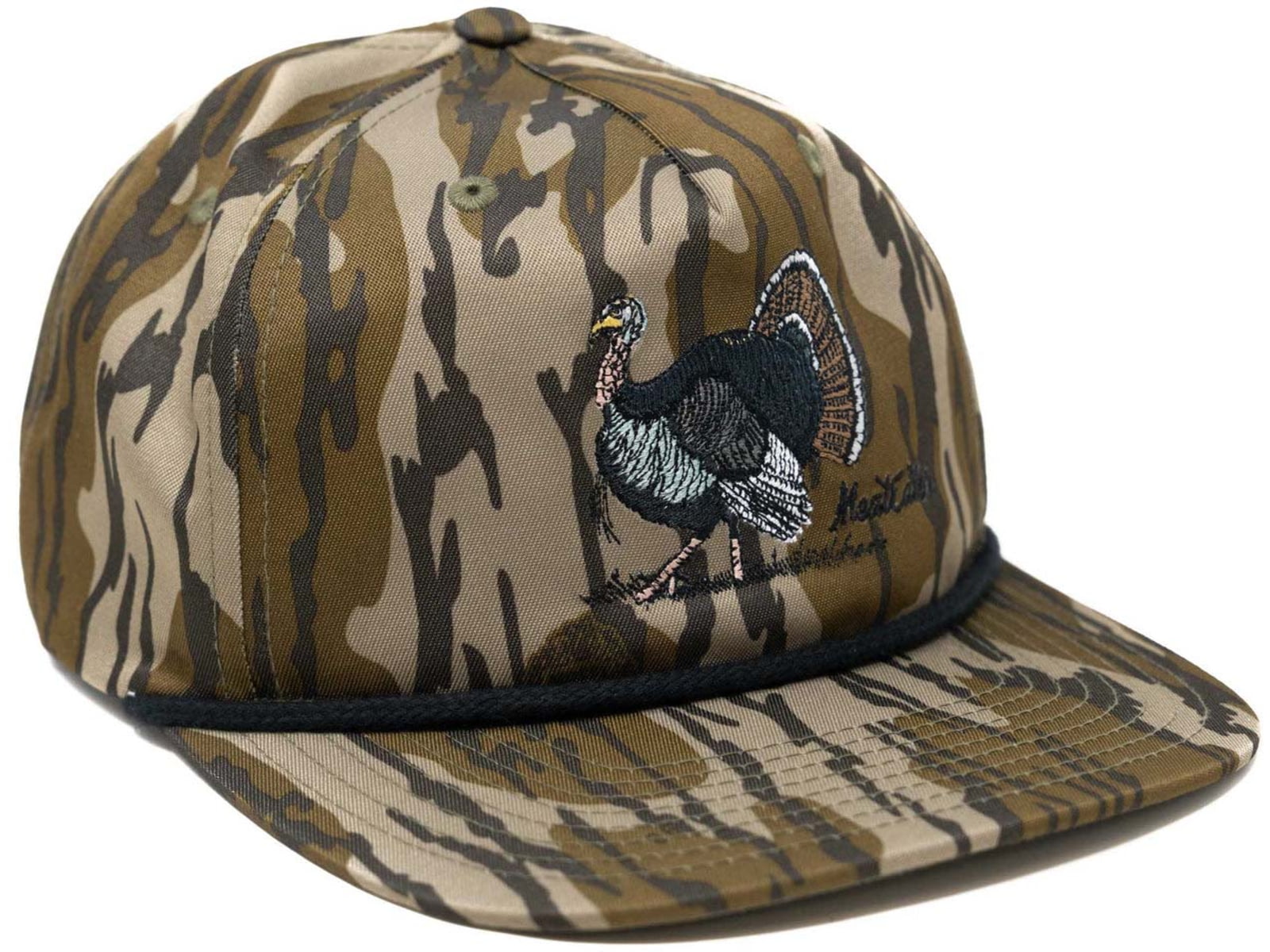 MeatEater Vintage Turkey Hat - Men's Bottomlands/Black One Size MEVTHBOOS