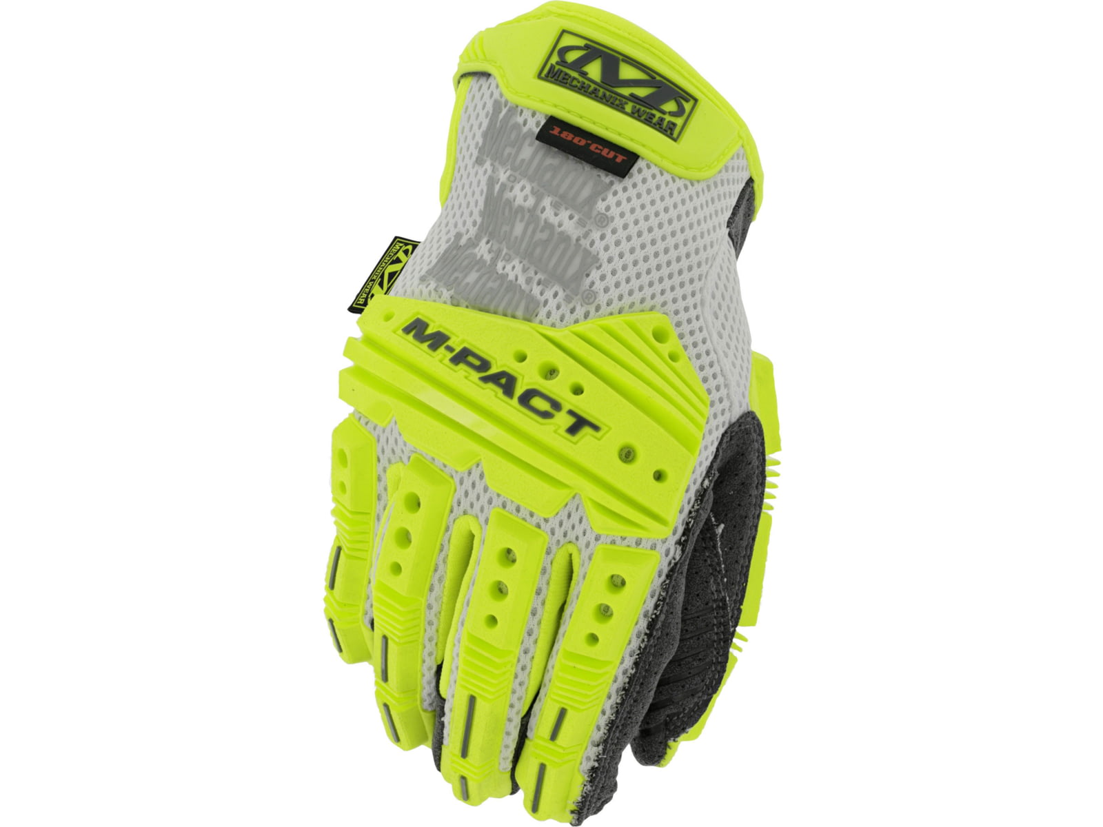 Mechanix Wear M-Pact Vent D5 Gloves - Men's Fluorescent Yellow Large