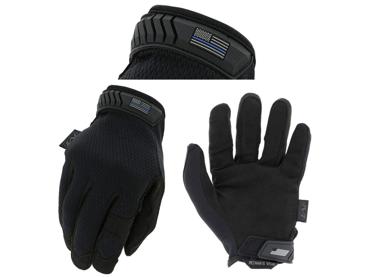 Mechanix Wear Thin Blue Line Original Covert Glove Black -