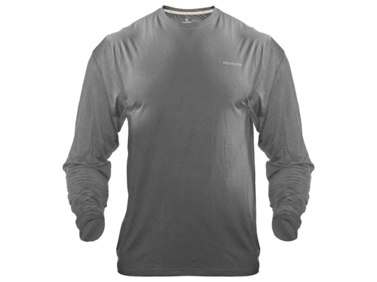 Medalist Performance Crew Ls Tactical Shield Charcoal Small
