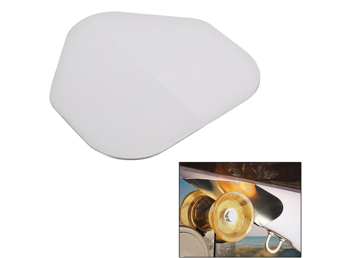 Megaware ScuffBuster XL - 9" x 8.75" - Solid - 22G - Stainless Steel 80637
