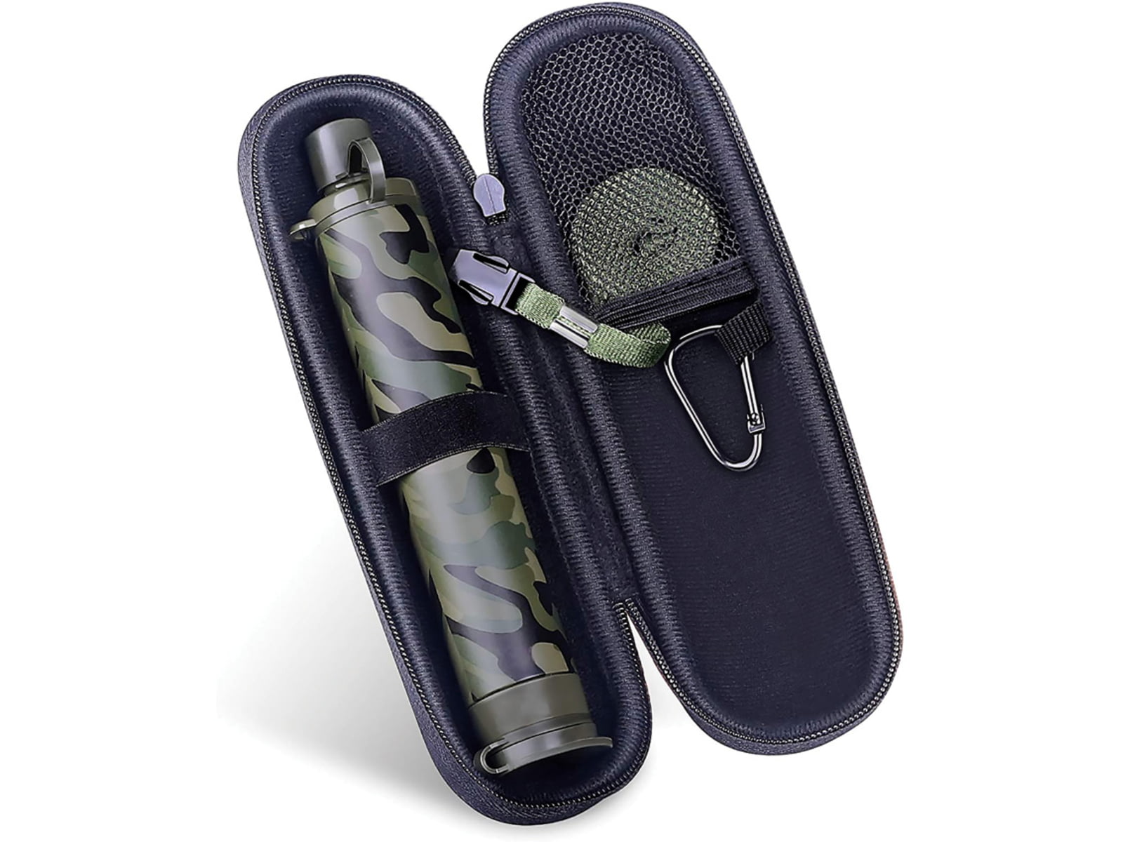 Membrane Solutions Water Filter Straw w/ Case Camo OESF004Z