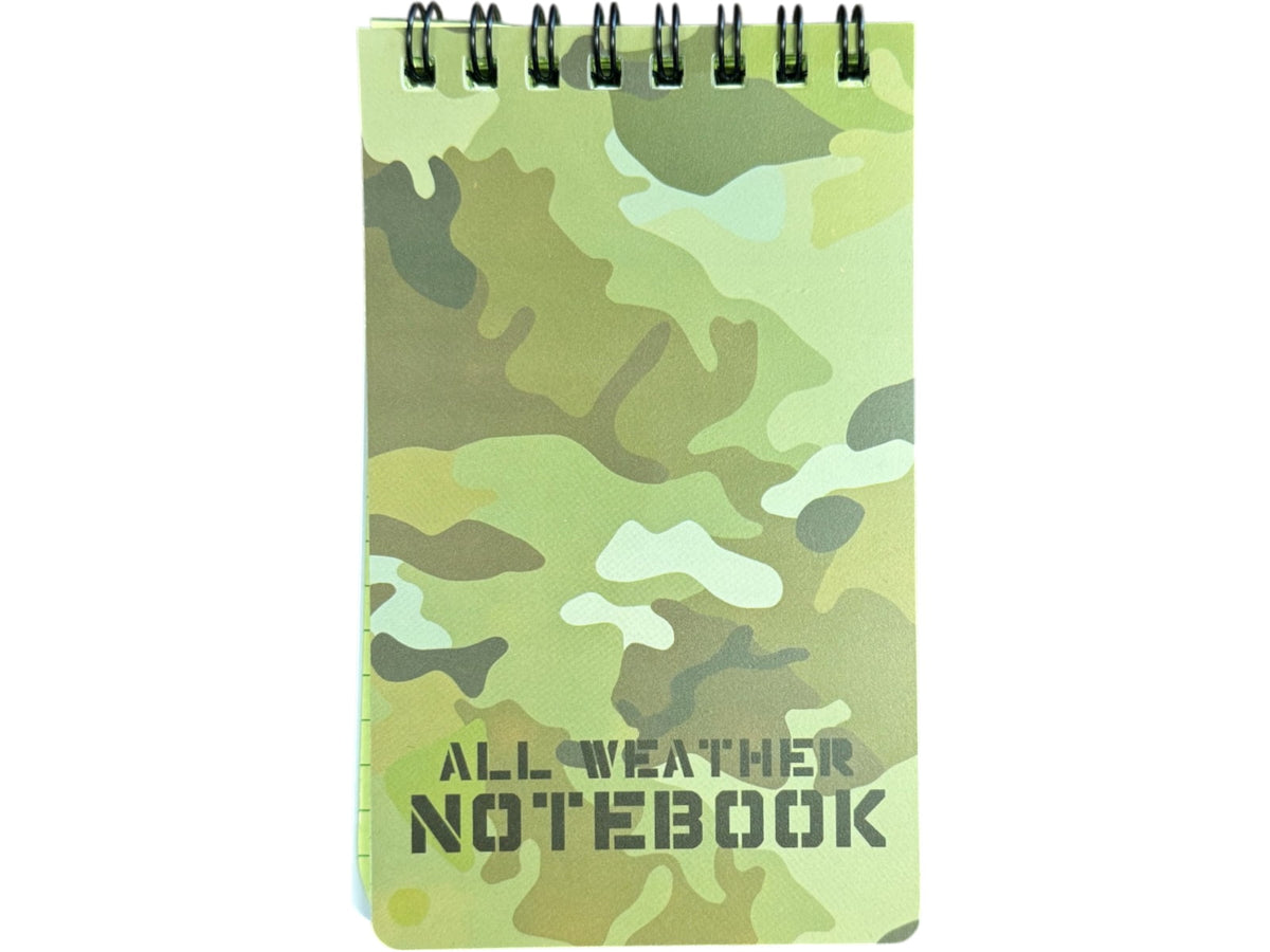 Merica Life All Weather Multi-Cam Notebook 3x5in 48 Sheets AlWtMltCNt