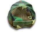 Merica Life Woodland Tactical Hat Woodland Camo OSAF WDLNDH