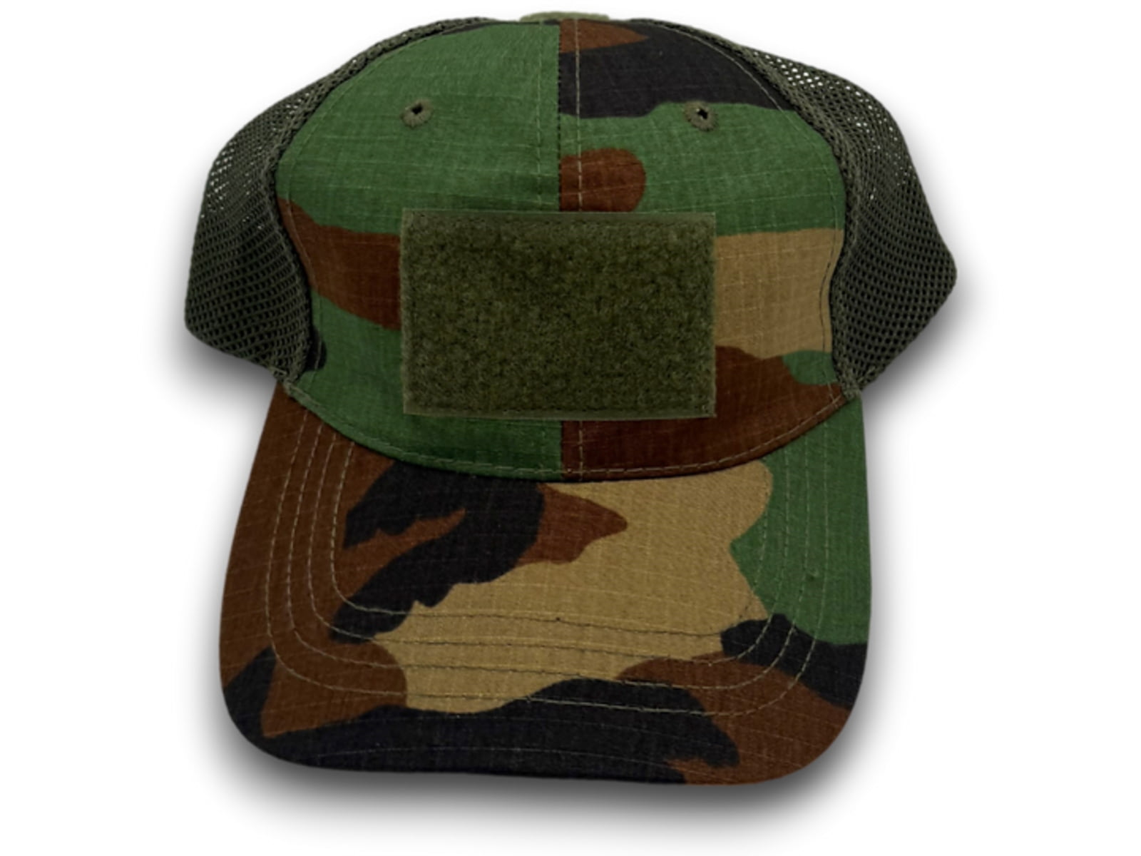Merica Life Woodland Tactical Hat Woodland Camo OSAF WDLNDH