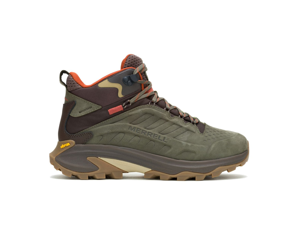 Merrell Moab Speed 2 Leather Mid WP Hiking Shoes - Men's