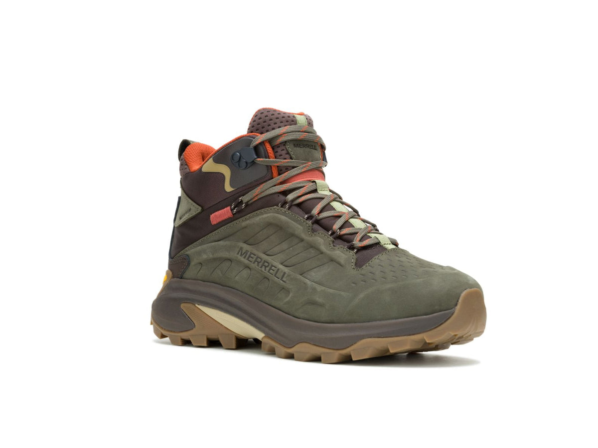 Merrell Moab Speed 2 Leather Mid WP Hiking Shoes - Men's