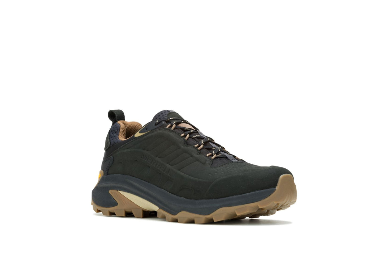 Merrell Moab Speed 2 Leather WP Hiking Shoes - Men's Black