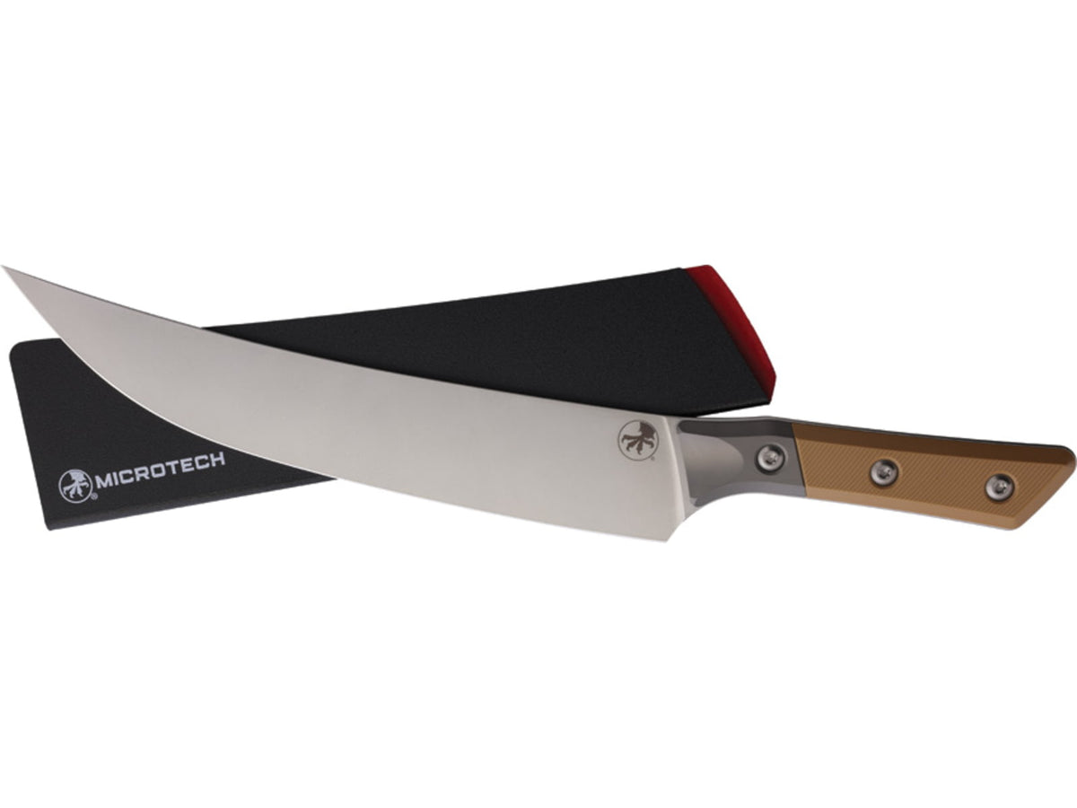 Microtech Butcher Knife 10" SW Tan MCT3800B10CE