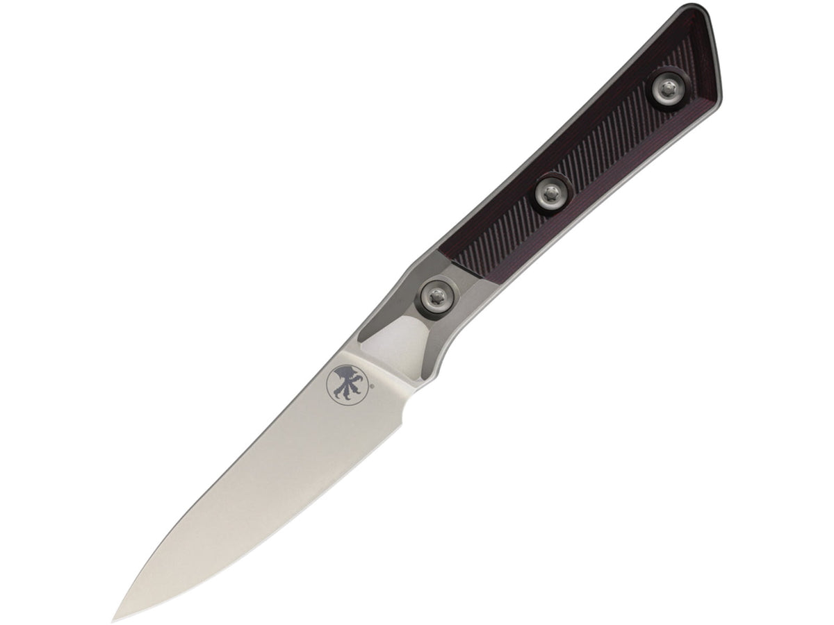Microtech Paring Knife Black Cherry MCT3500B10BC