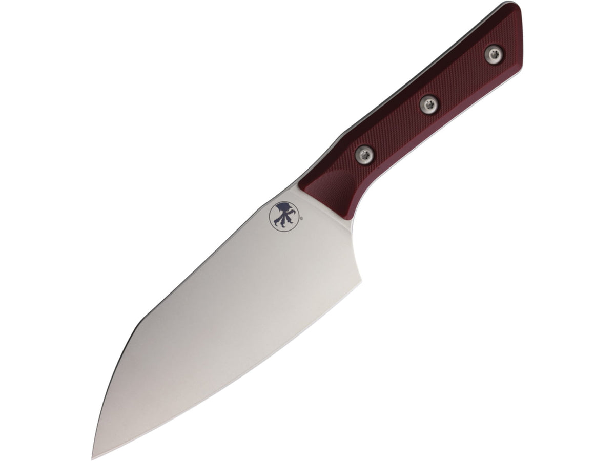 Microtech Santoku 6" SW Merlot MCT320010MR