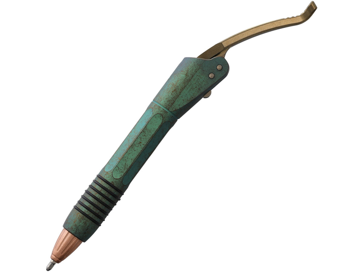 Microtech Siphon Pen II Antique Green MCT58617