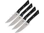 Microtech Steak Knife Set Black G10 MCT360010SETBK