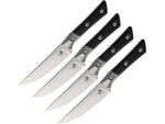 Microtech Steak Knife Set Black MCT3600B10SETBK