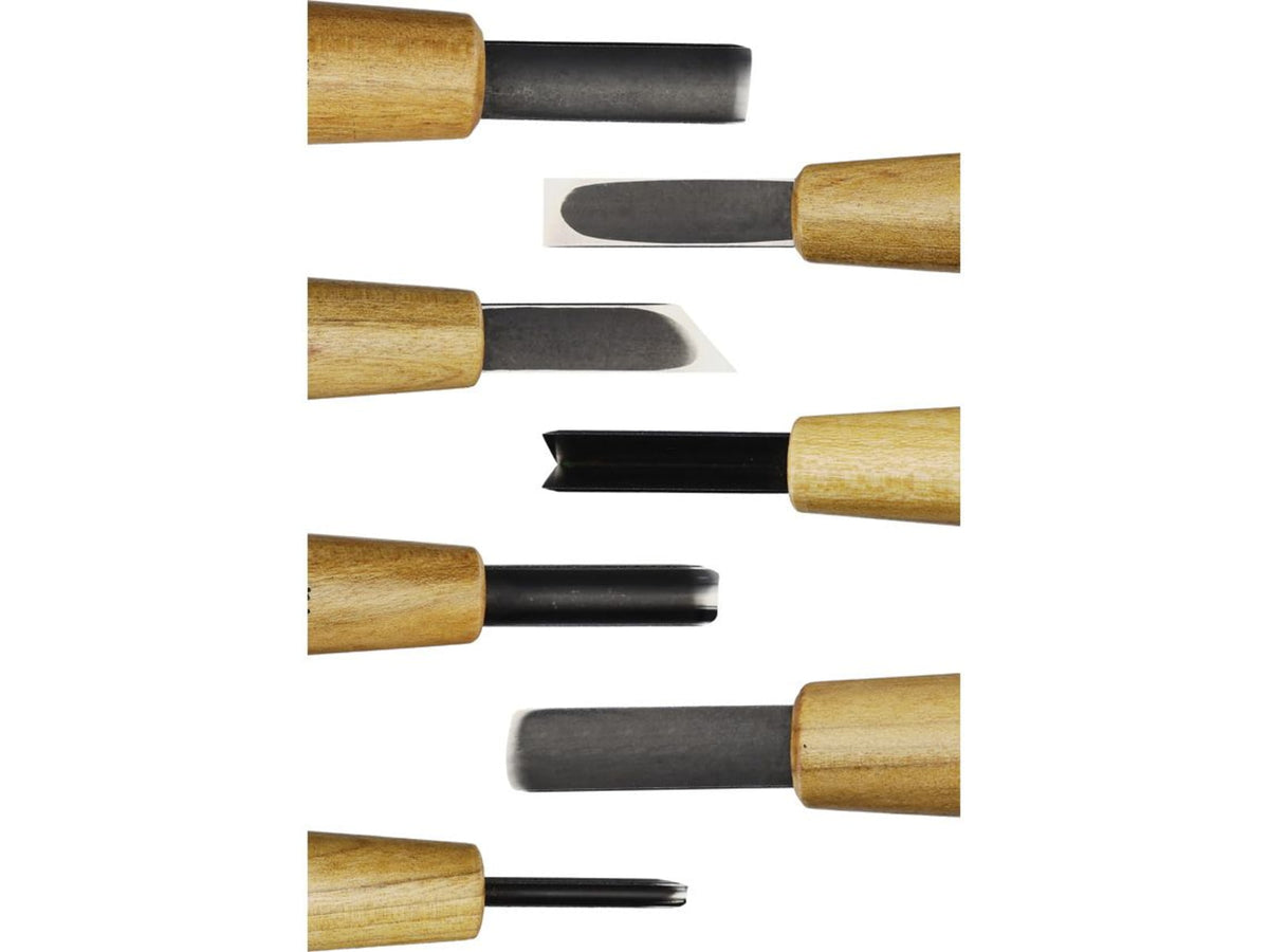Mikihisa Power Grip Wood Chisel Set 7-Piece 800077
