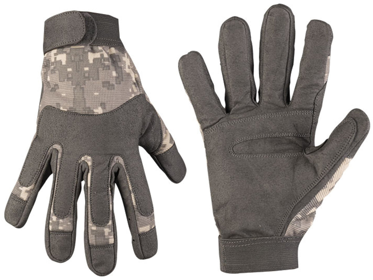 MIL-TEC Army Gloves - Men's AT-Digital Camo Small