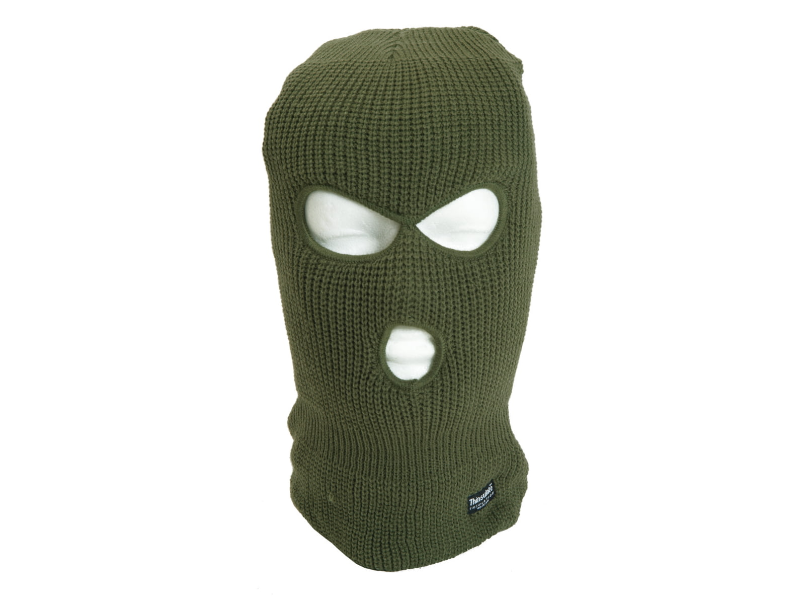 MIL-TEC 3-Hole Thinsulate Balaclava Olive Drab One Size