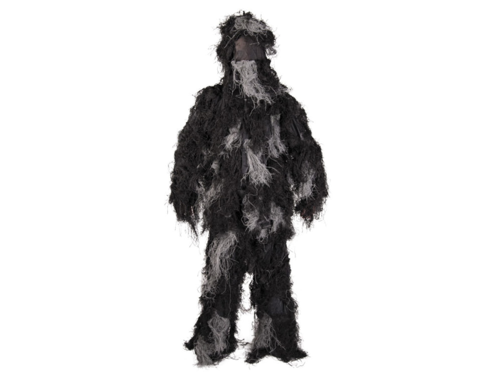 MIL-TEC Fire-Resistant 4-Piece Ghillie Suit Night Camo Exra Large/2XL