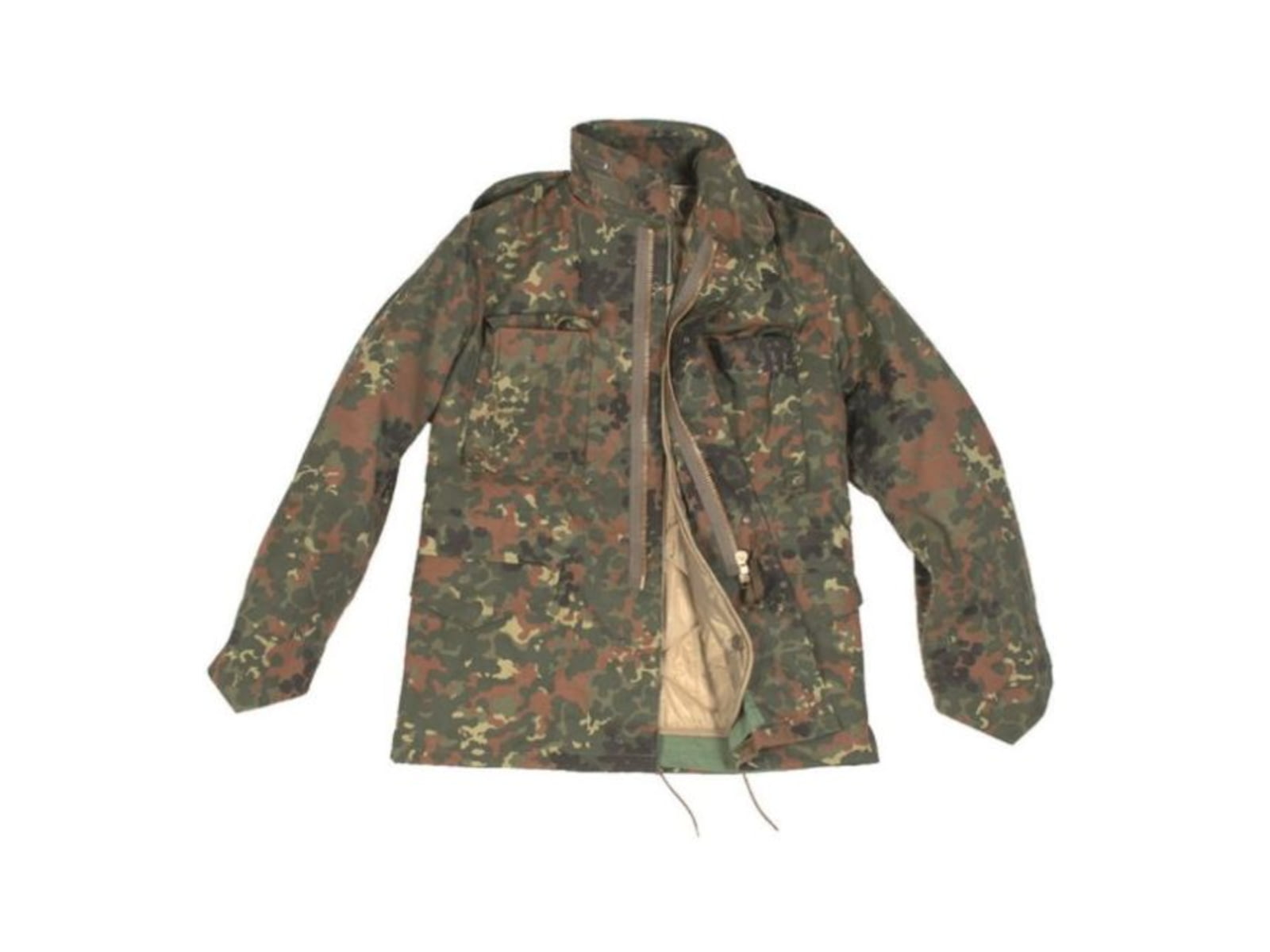 MIL-TEC M65 Field Jacket w/Liner - Men's Flecktarn Camo