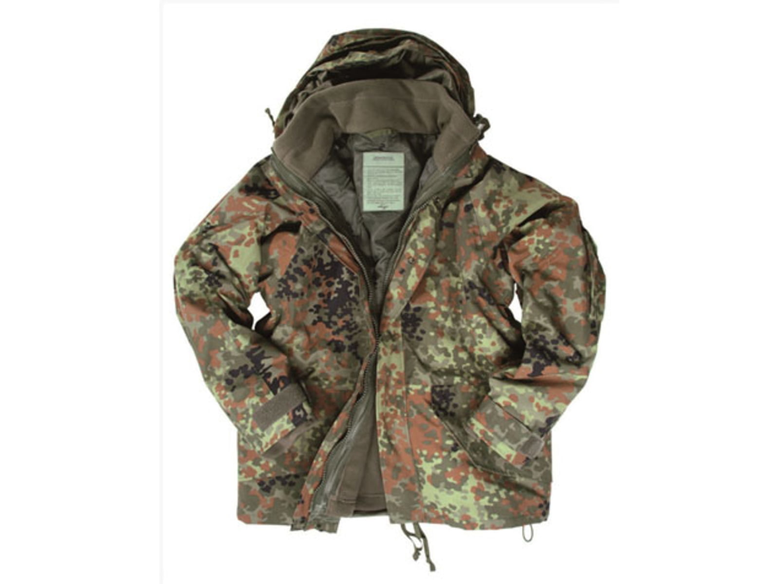 MIL-TEC Trilam. Wet Weather Jacket w/Fleece Liner - Men's