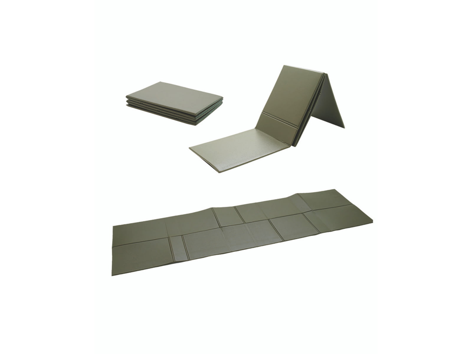 MIL-TEC German Style Folding Sleeping Pad Olive Drab