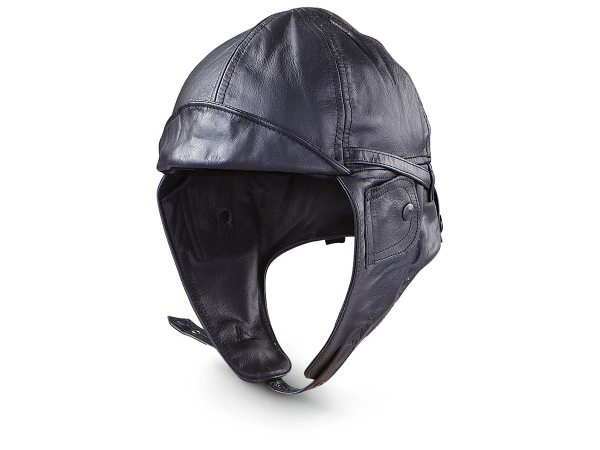 MIL-TEC Leather Aviation Helmet Brown 2XL
