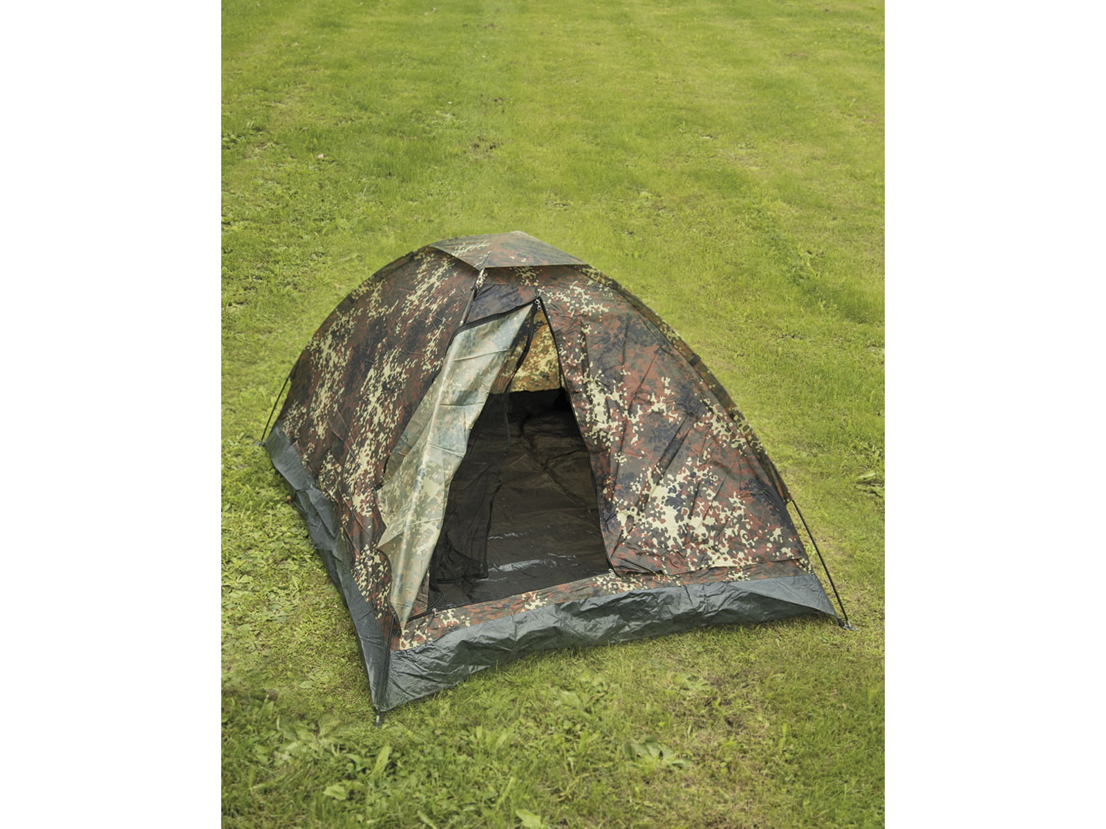 MIL-TEC 2-Person Standard IGLU Tent Flecktarn Camo