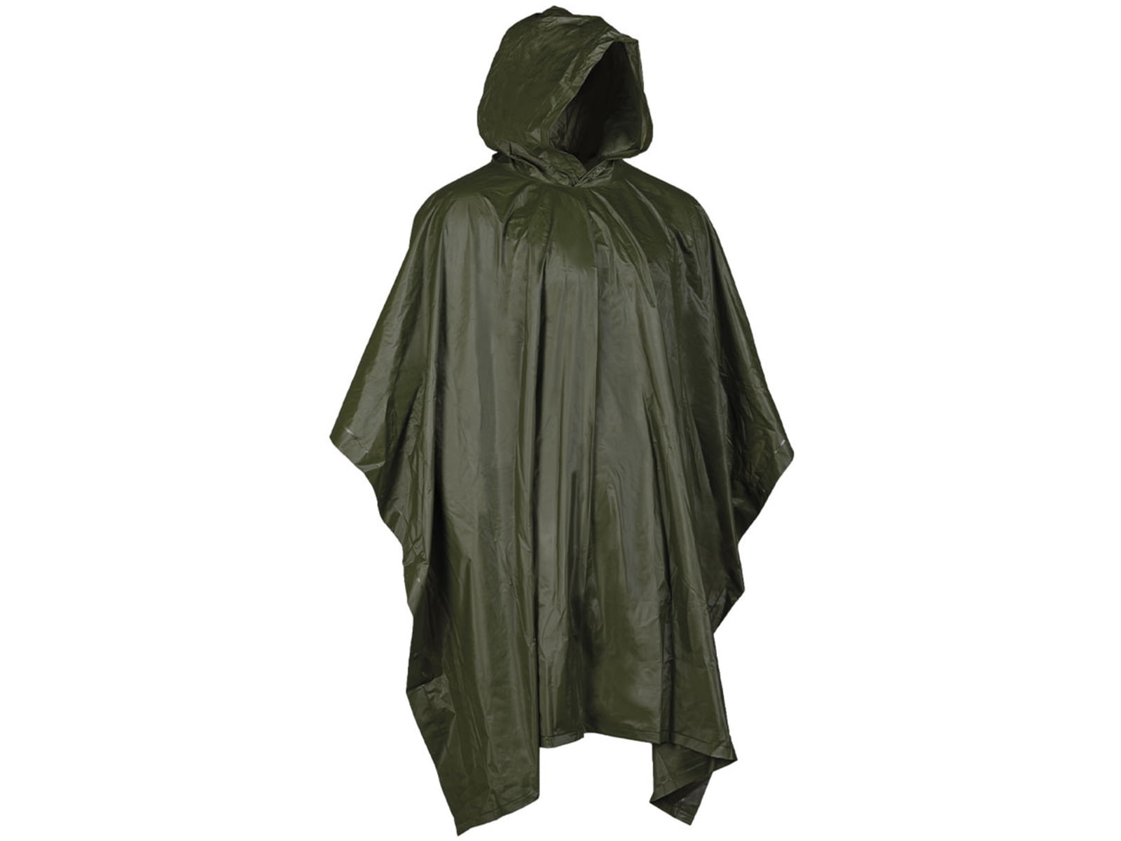 MIL-TEC Vinyl Poncho Olive Drab One Size