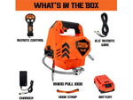 Mile Marker Rhino Pull Winch 1000 lb Portable