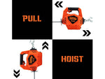 Mile Marker Rhino Pull Winch 1000 lb Portable
