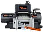 Mile Marker SEC4500 Trailer Winch with Mounting Plate & Strap 76-50115BW