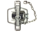 Minnesota Trapline Bridger #2 Dogless Offset Coilspring Trap 2 Coil Silver B-2DOG2C