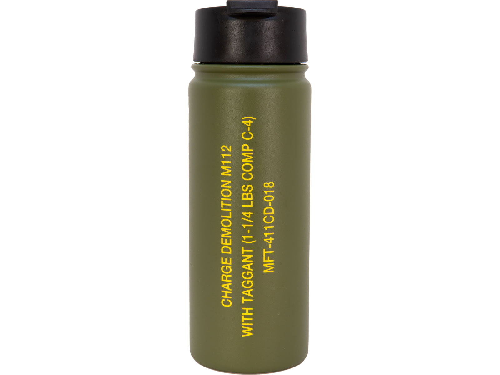 Mission First Tactical M112 Demo Charge Flip Top Bottle Green 16oz