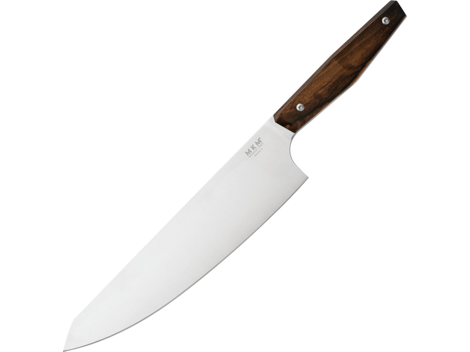 MKM Prima Gyuto Chef's 7.87in Knife Satin S/S Blade Ziricote Wood Handle MK PRGY-Z