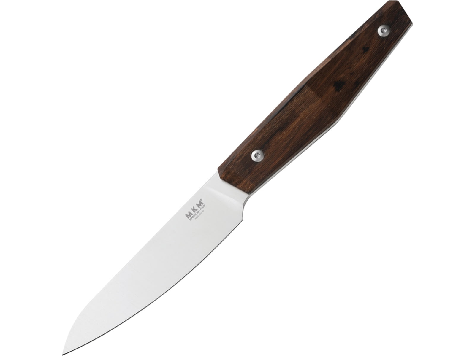 MKM Prima Paring 3.74in Knife Satin S/S Blade Ziricote Wood Handle MK PRPA-Z
