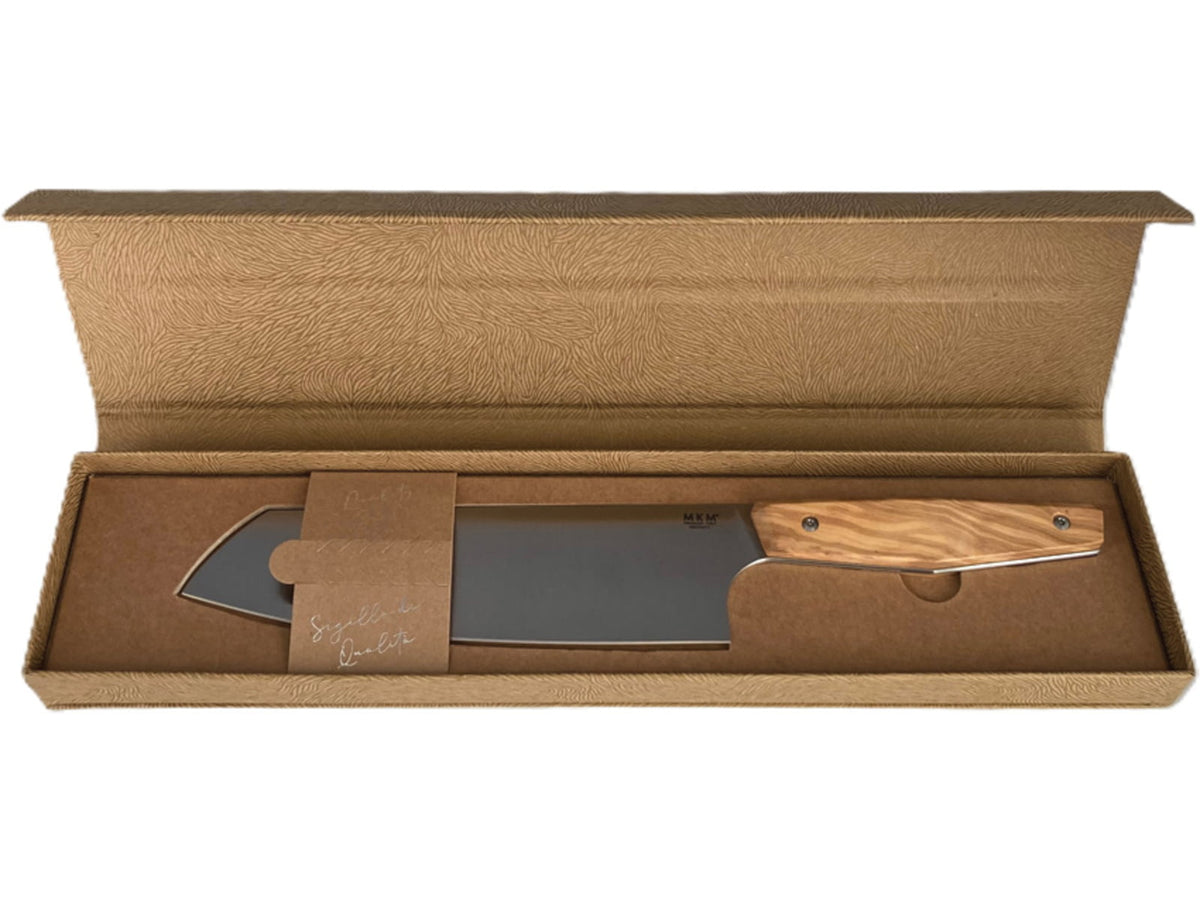 MKM Prima Santoku Knife Olive MKMPRSAO