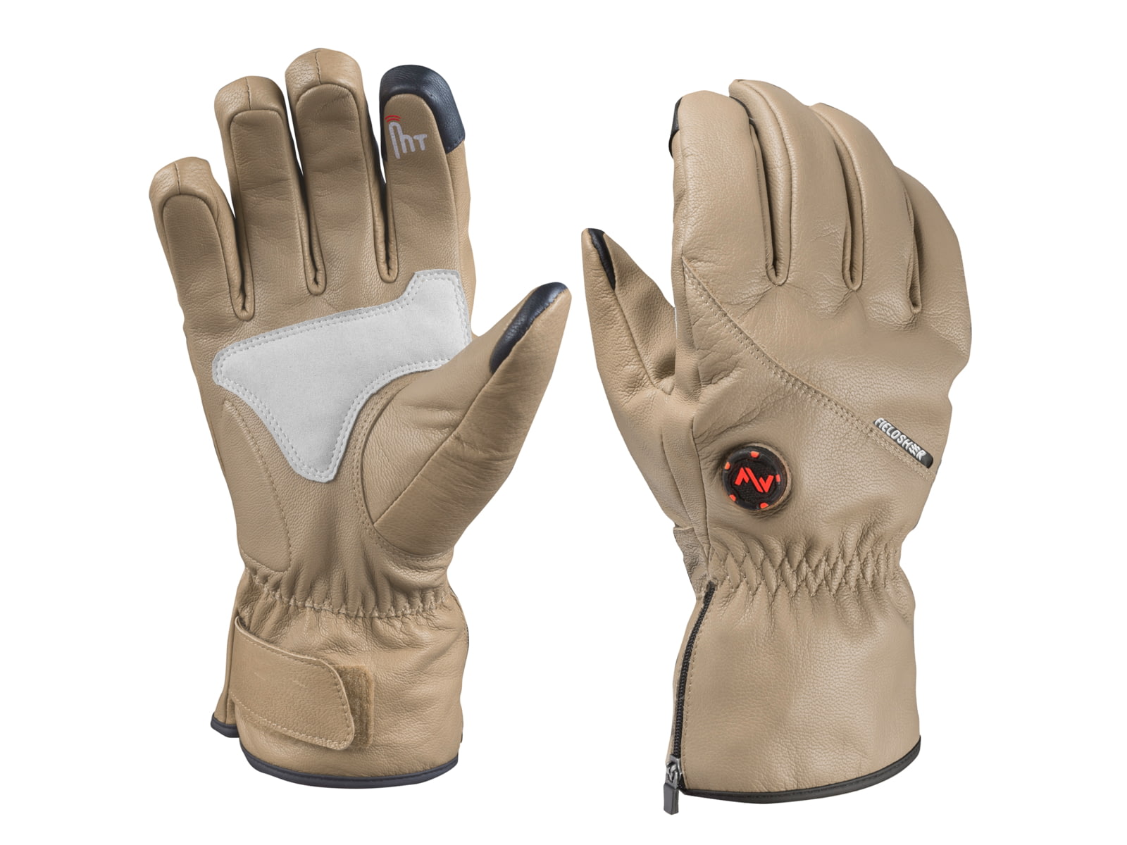 USED Mobile Warming 7.4V Heated Ranger Glove - Mens Light Tan 3XL