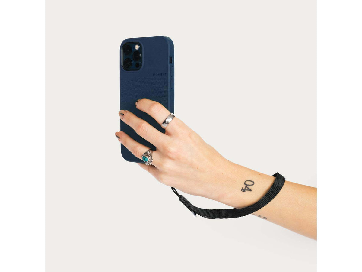 Moment Nylon Phone Wrist Strap Black