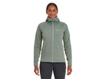 Montane Fireball Lite Hoodie - Womens Eucalyptus Medium