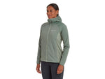 Montane Fireball Lite Hoodie - Womens Eucalyptus Medium