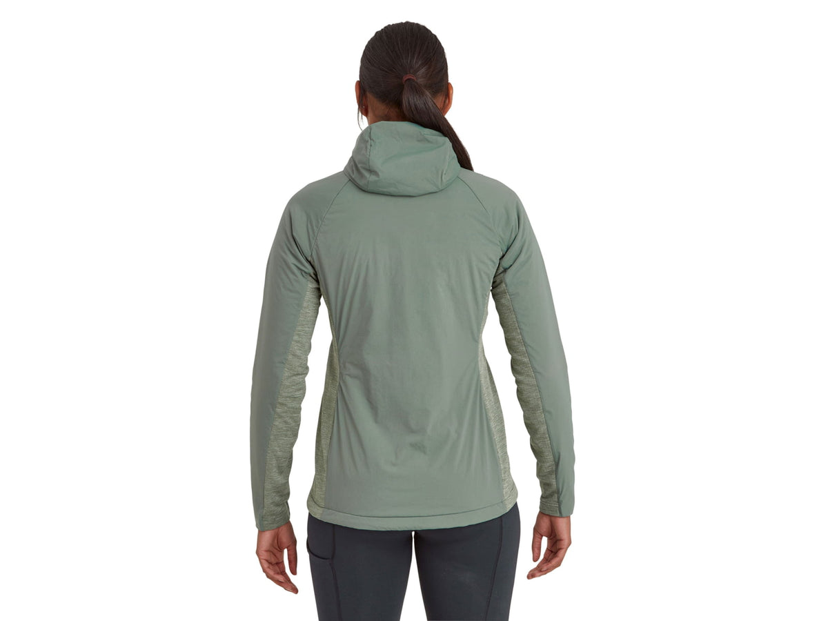 Montane Fireball Lite Hoodie - Womens Eucalyptus Medium