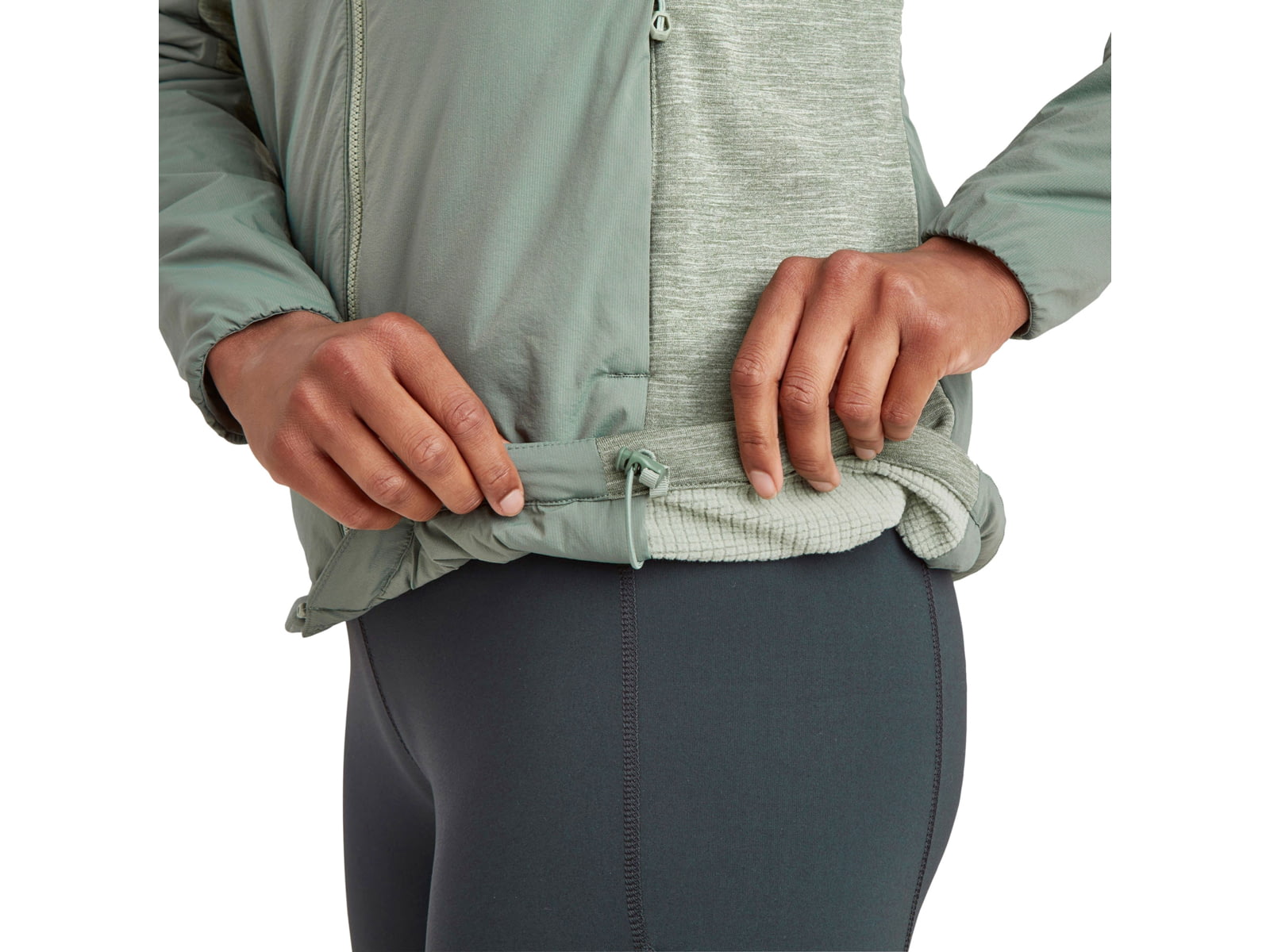 Montane Fireball Lite Hoodie - Womens Eucalyptus Medium