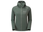 Montane Fireball Lite Hoodie - Womens Eucalyptus Medium