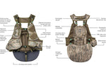 Moultrie Feeders Run N Gun 200 Turkey Vest Real Tree Edge KHT0228