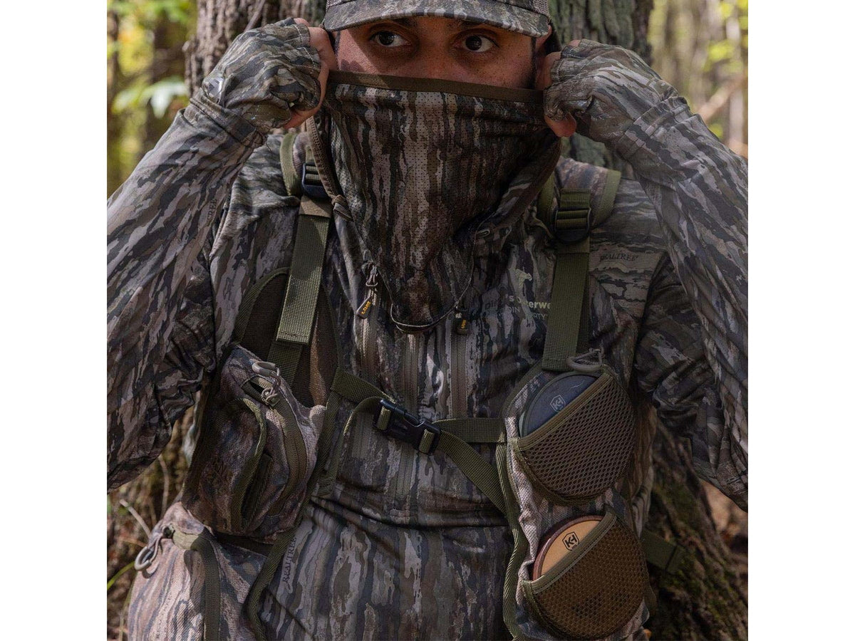 Moultrie Feeders Run N Gun 200 Turkey Vest Real Tree Edge KHT0228