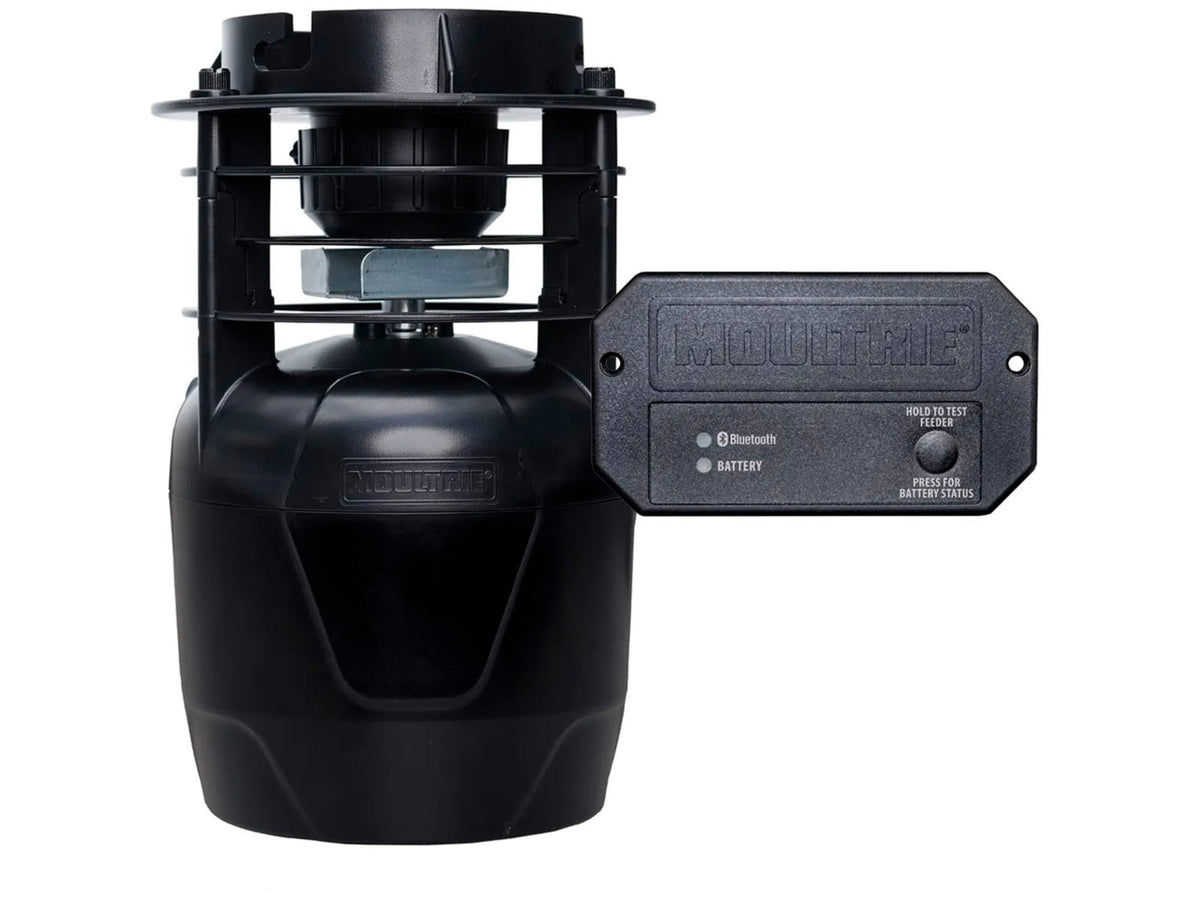 Moultrie Pro Feeder Kit w/Bluetooth Timer Black MFG-15075