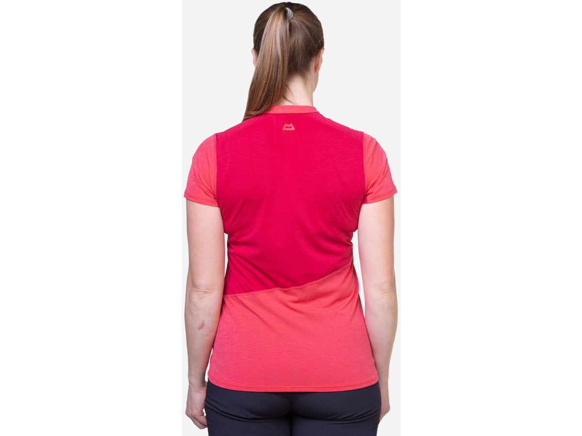 Mountain Equipment Nava Short Sleeve Zip T - Womens