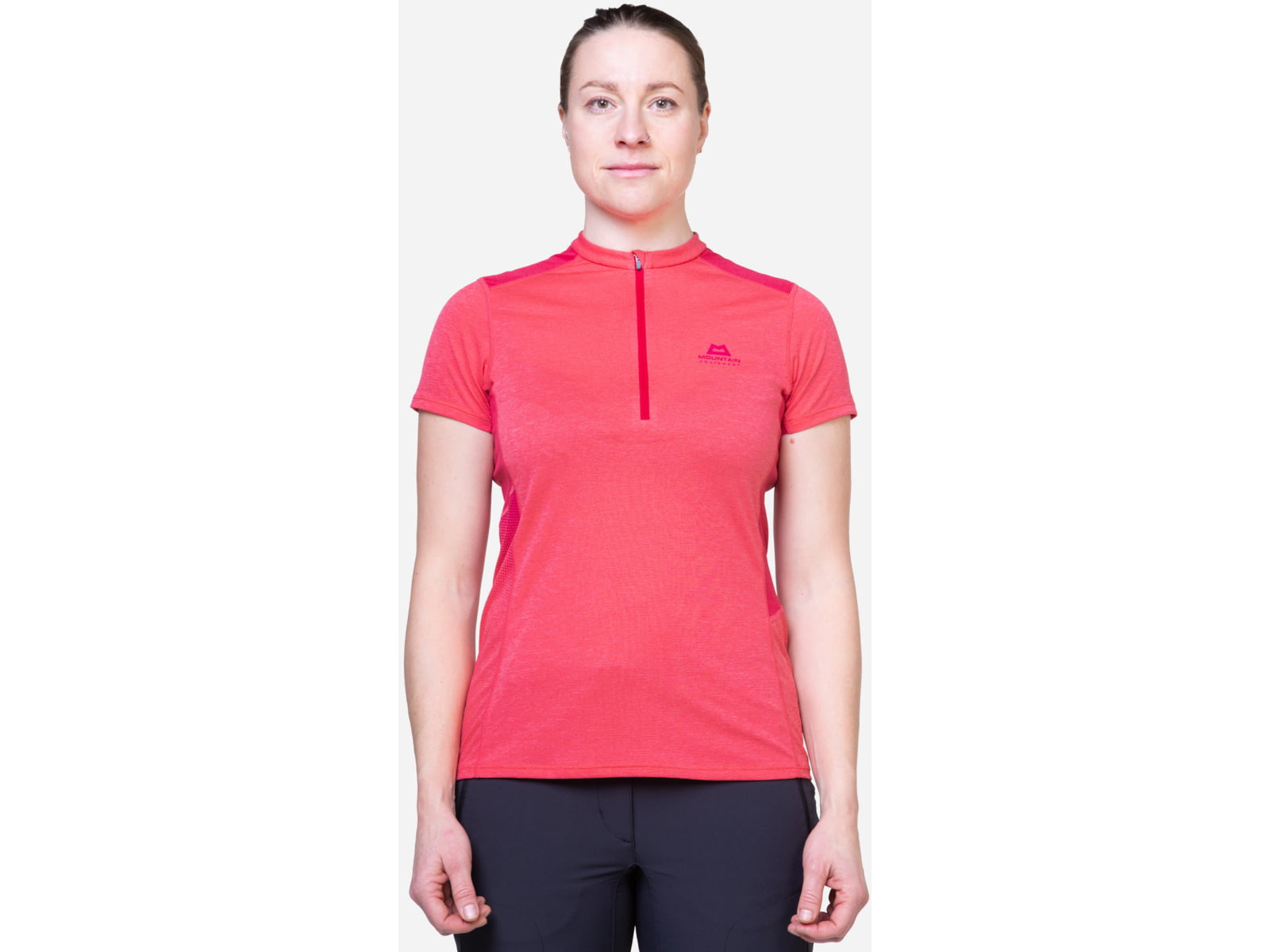 Mountain Equipment Nava Short Sleeve Zip T - Womens