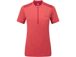 Mountain Equipment Nava Short Sleeve Zip T - Womens