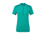Mountain Equipment Nava Short Sleeve Zip T - Womens